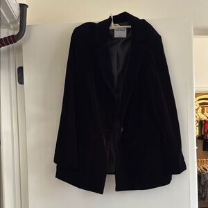 Old Navy Black Velvet Blazer
